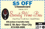 Special Coupon Offer for Ybor City Wine Bar